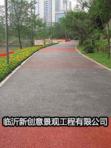 北京彩色透水混凝土施工